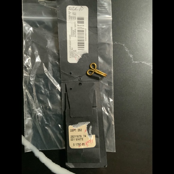 SOLD Burberry Prorsum $1795 White Collarless Cotton Blazer 44 Made in Italy - Picture 12 of 12